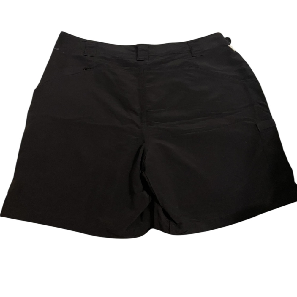 Columbia Women’s Leslie Falls Long Shorts II Black Size 8 / Large Hiking Outdoor - Picture 3 of 8